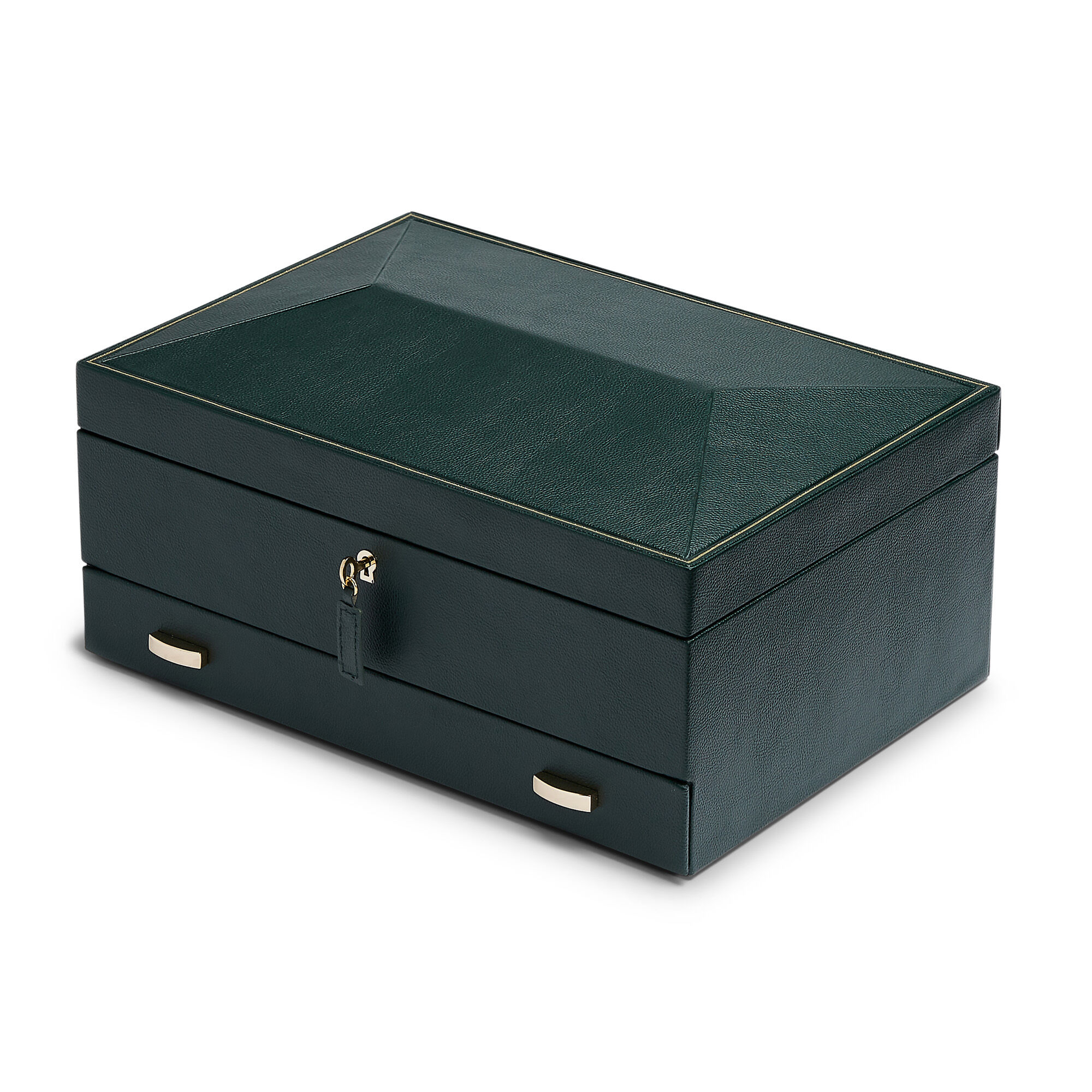 British Racing Green 10 Piece Watch Case WOLF 792841